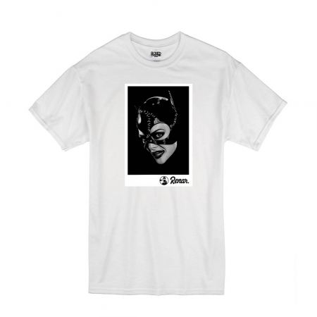 T Shirt Blanc Renar - Catwoman