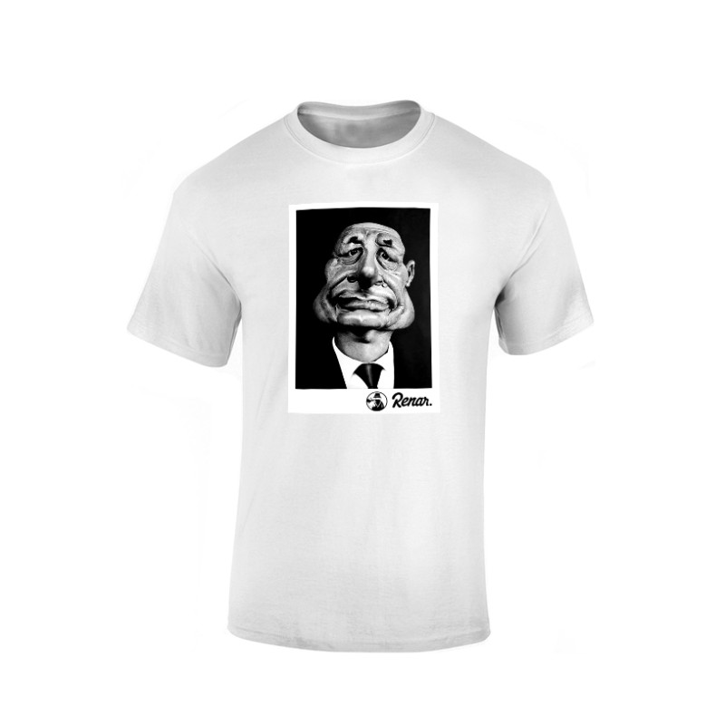 T shirt Renar Chirac Blanc