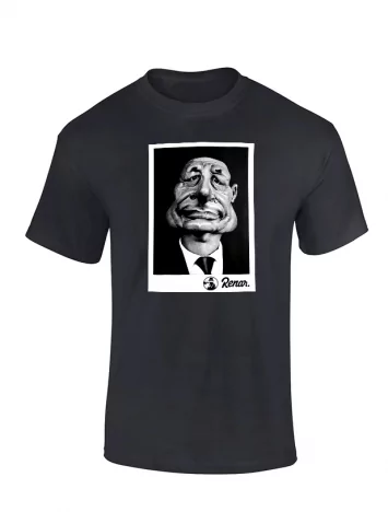 renar T shirt Renar Chirac Noir
