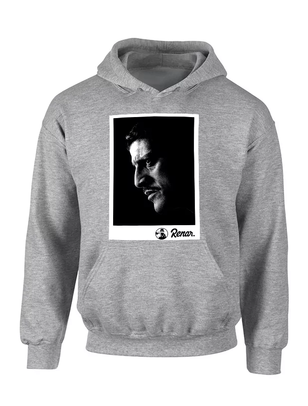 Sweat Capuche Renar Said Taghmaoui Gris de renar sur Scredboutique.com