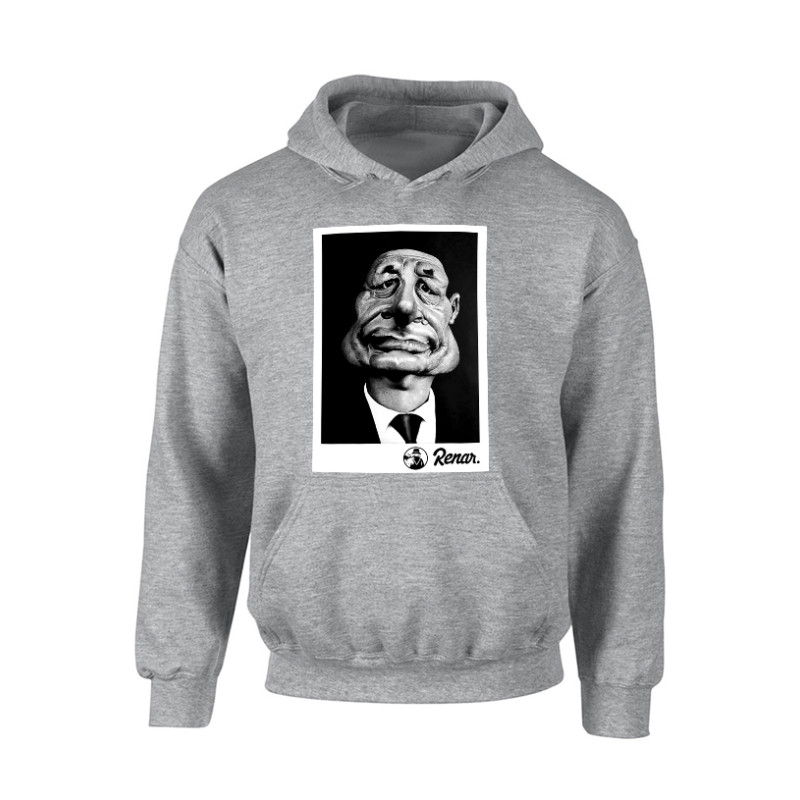 Sweat Capuche Renar Chirac Gris