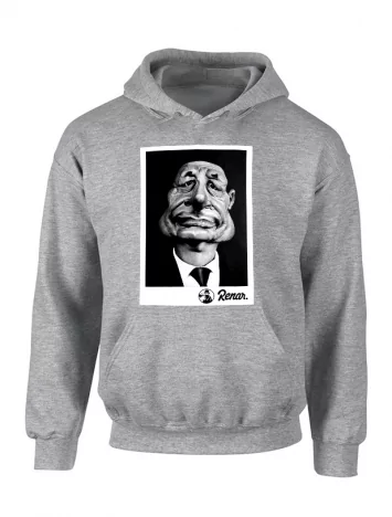 renar Sweat Capuche Renar Chirac Gris