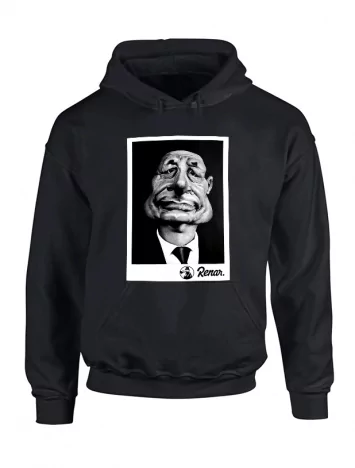 Sweat Capuche Renar Chirac Noir