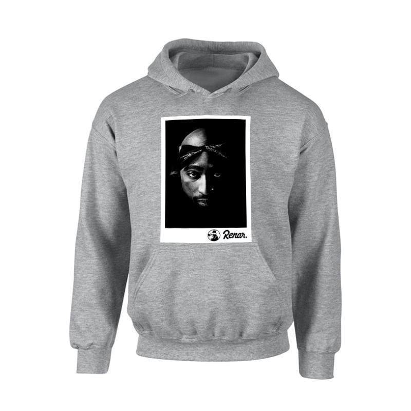 Sweat Capuche Renar Tupac Gris