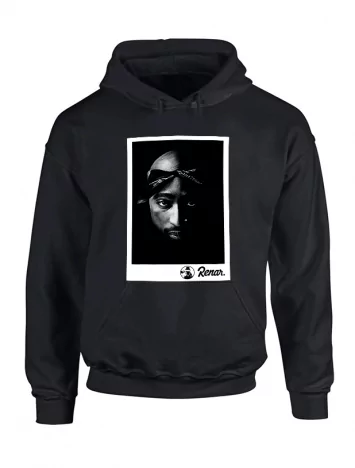 renar Sweat Capuche Renar Tupac Noir