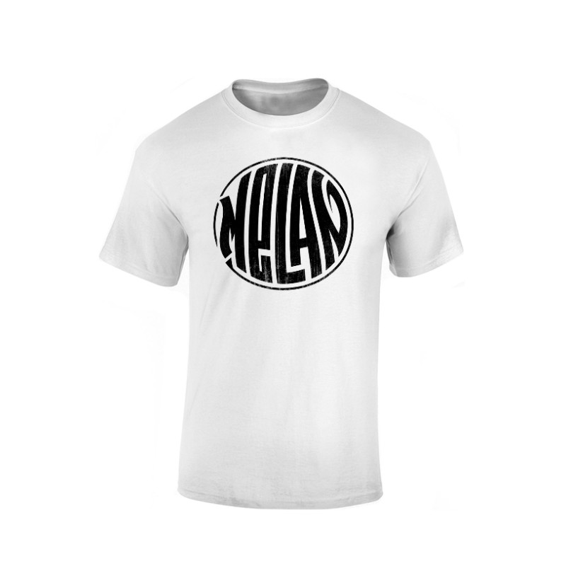 T Shirt Melan Blanc