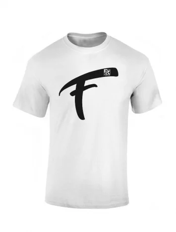 fhat r T Shirt Fhat.R blanc logo F