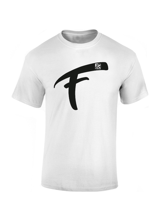 T Shirt Fhat.R blanc logo F
