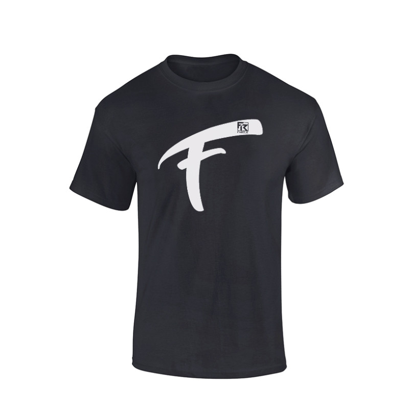 T Shirt Fhat.R noir logo F