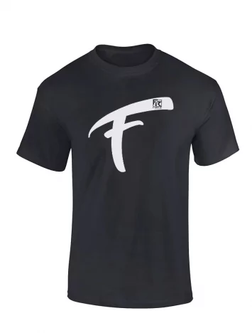 T Shirt Fhat.R noir logo F