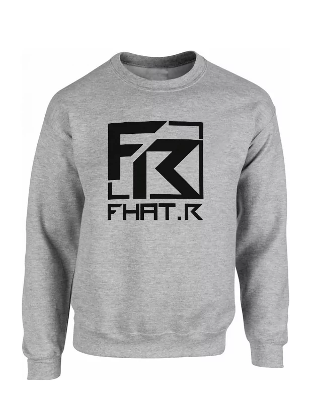 Sweat Fhat.R gris de fhat r sur Scredboutique.com