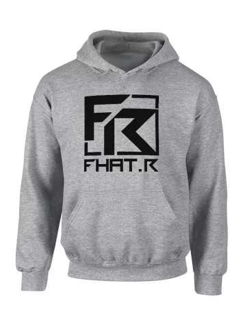 Sweat Capuche Fhat.R gris