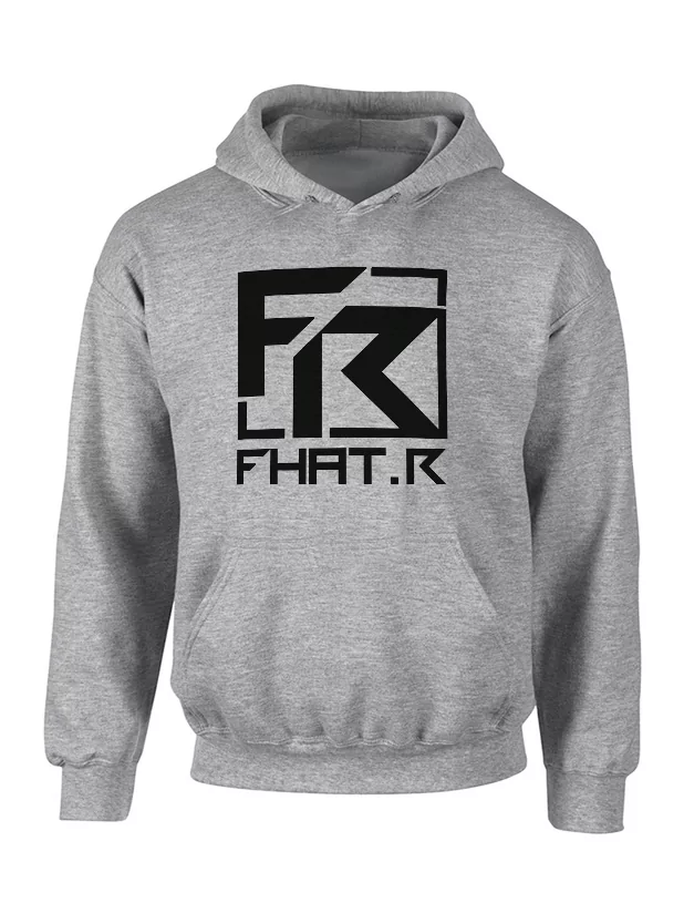 Sweat Capuche Fhat.R gris de fhat r sur Scredboutique.com