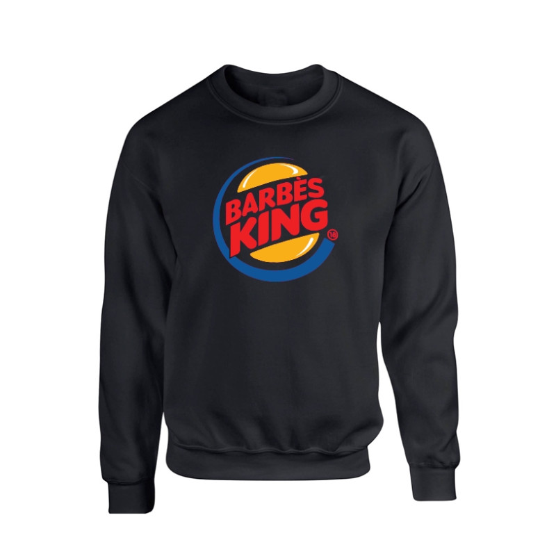 Sweat Noir Barbes King