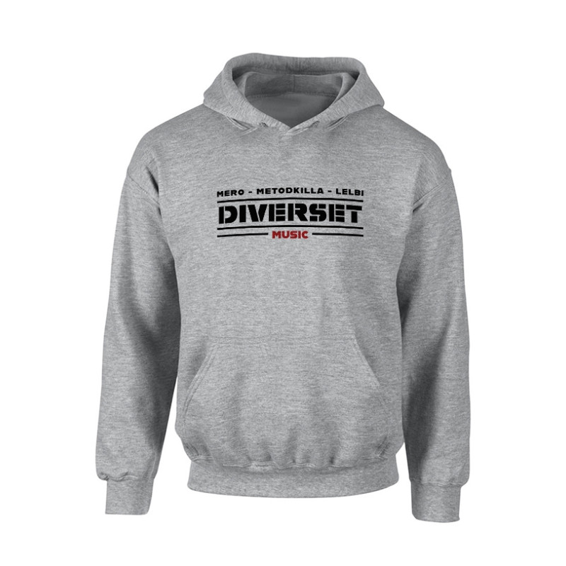 Sweat Capuche Noir Diverset