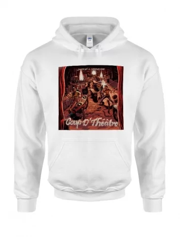 Sweat Capuche Blanc Diverset Sarbacane