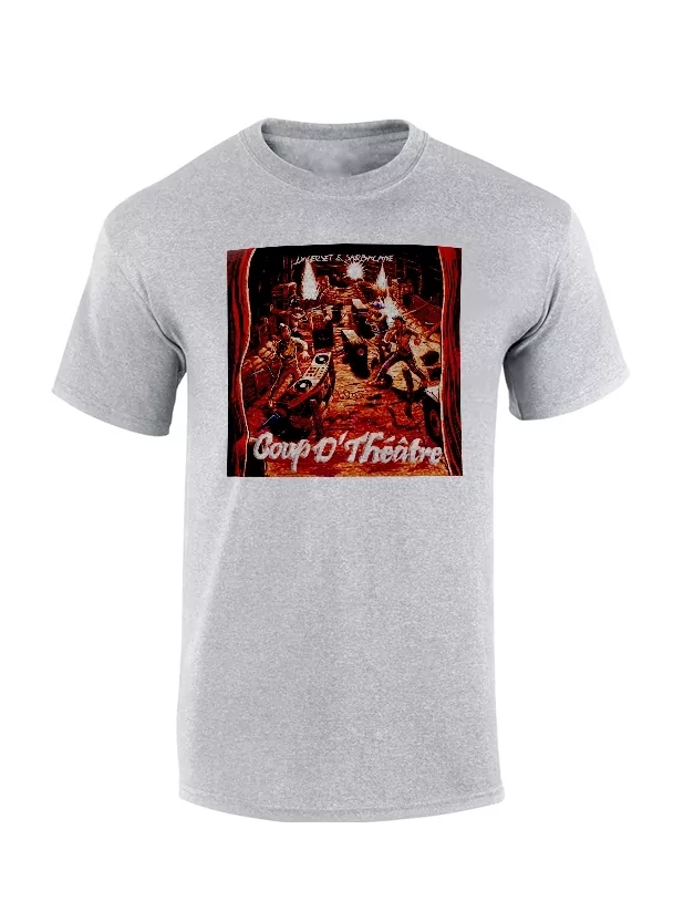 Tshirt Gris Diverset Sarbacane de diverset music  sur Scredboutique.com