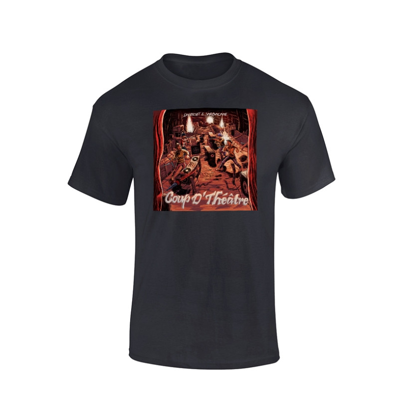 Tshirt Noir Diverset Sarbacane