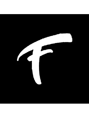 T Shirt Fhat.R noir logo F 