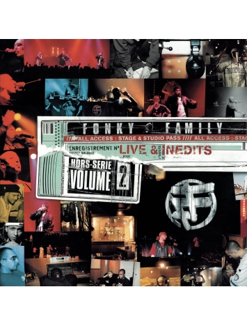 album vinyl fonky family- hors serie volume 2 - Live & Inédits