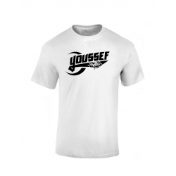 Tshirt Youssef Swatts blanc de youssef swatt's sur Scredboutique.com