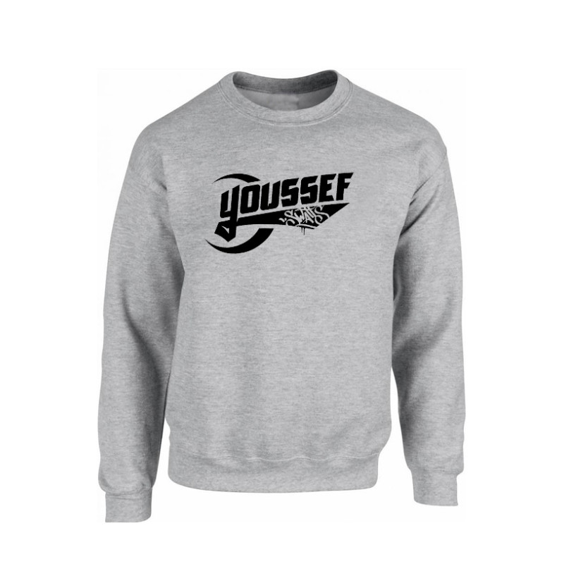 Sweat Youssef Swatts gris