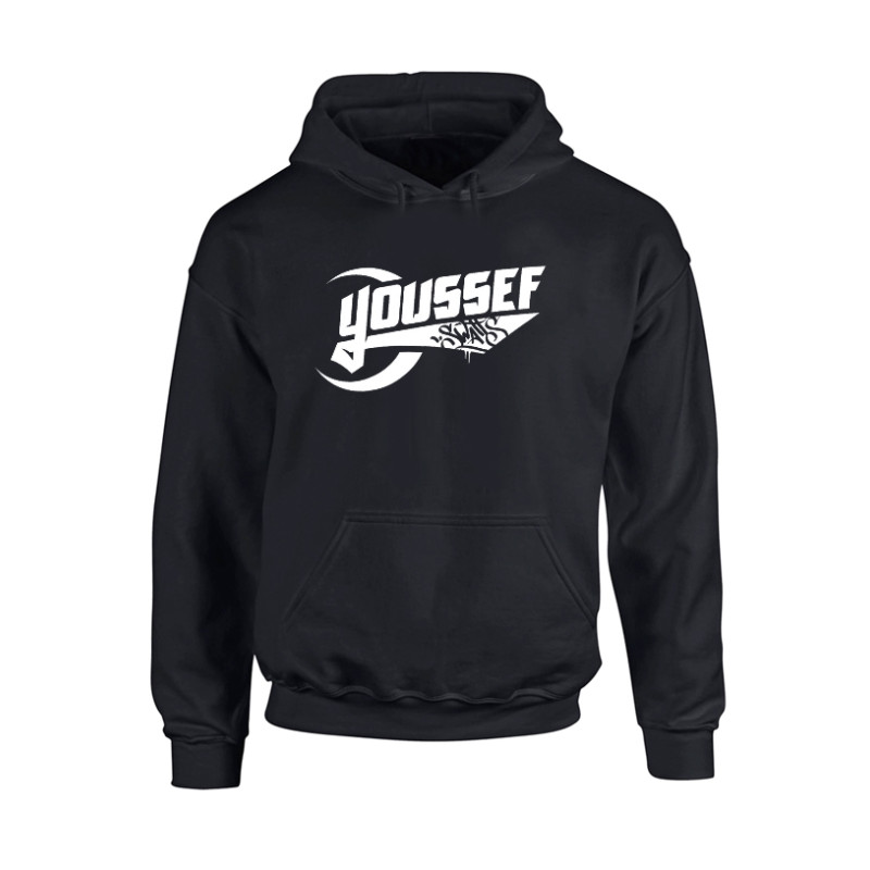 Sweat Capuche Youssef Swatts noir