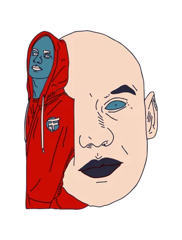 sims T Shirt Blanc by Sims - DON CHOA