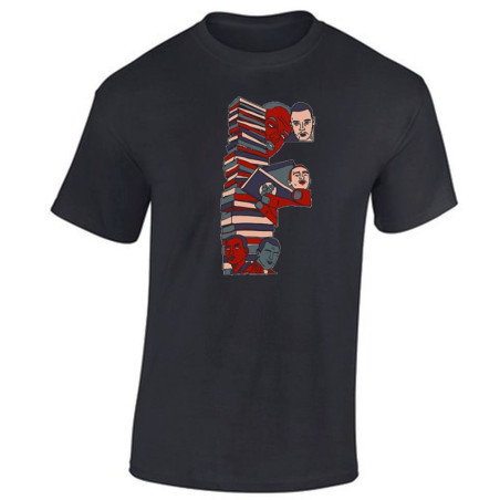 T Shirt Noir by Sims - FABE & SCRED CONNEXION