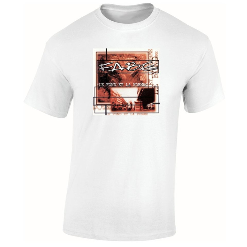 TShirt Blanc Fabe La Rage