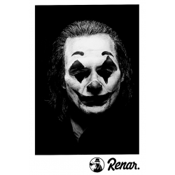 Sweat capuche noir Renar - Joker de renar sur Scredboutique.com