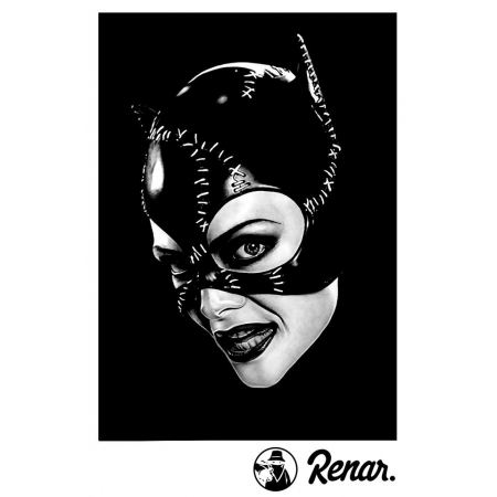 T Shirt Gris Renar - Catwoman