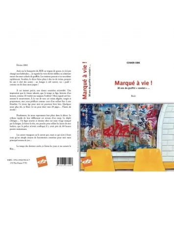  Livre "Marqué à vie ! 30 ans de graffiti vandal"