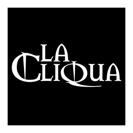 T-Shirt la cliqua " kick the doors" blanc logo noir
