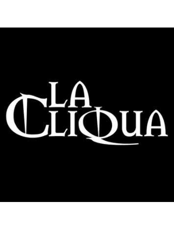 T-Shirt la cliqua " kick the doors" blanc logo noir 
