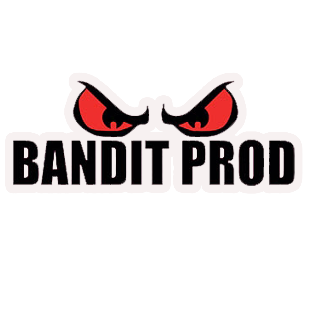 Sweat capuche noir Bandit Prod de junior bvndo sur Scredboutique.com