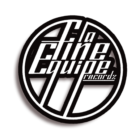 Sweat Capuche "La Fine Equipe" Noir Logo Blanc