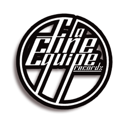Sweat Col Rond "La Fine Equipe" Noir Logo Blanc de hexaler sur Scredboutique.com