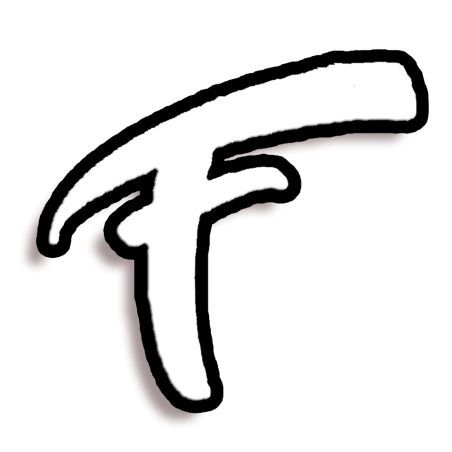 T Shirt Fhat.R noir logo F