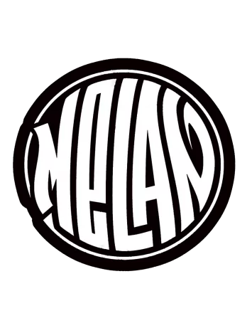 melan T Shirt Melan Noir