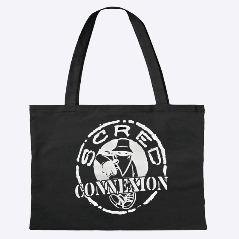 sac en toile noir SCRED CONNEXION classico