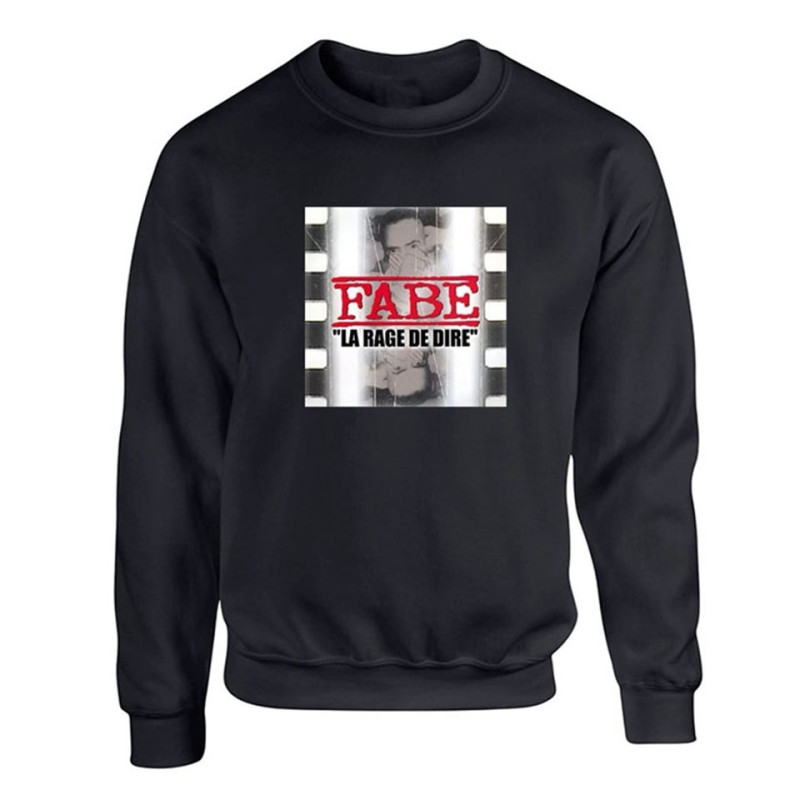 Sweat Noir Fabe La Rage