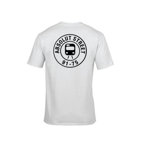 T Shirt Absolut Street Blanc
