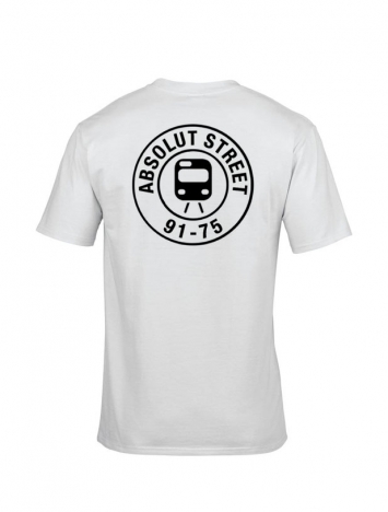 T Shirt Absolut Street Blanc