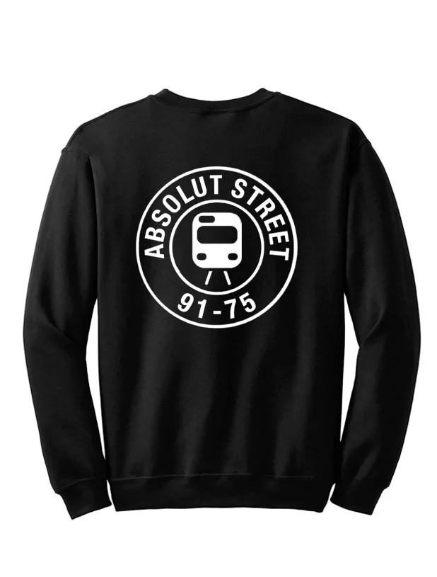 Sweat Absolut Street Noir de absolut street sur Scredboutique.com