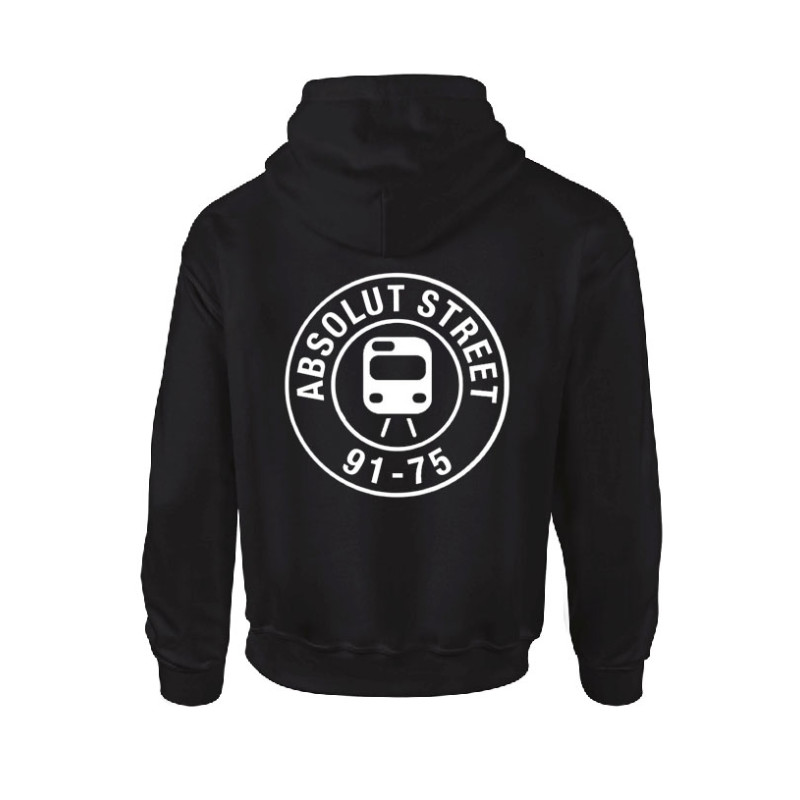 Sweat Capuche Absolut Street Noir