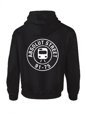 absolut street Sweat Capuche Absolut Street Noir