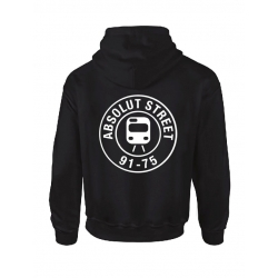 Sweat Capuche Absolut Street Noir de absolut street sur Scredboutique.com