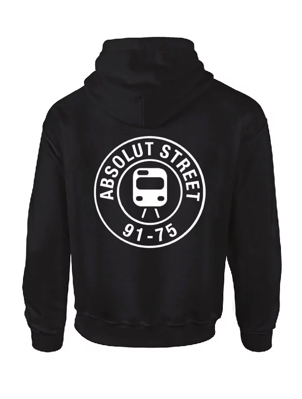 Sweat Capuche Absolut Street Noir de absolut street sur Scredboutique.com