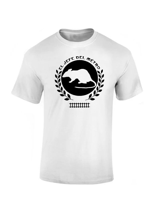 T-Shirt Lakemar El Jefe Blanc de lakemar sur Scredboutique.com